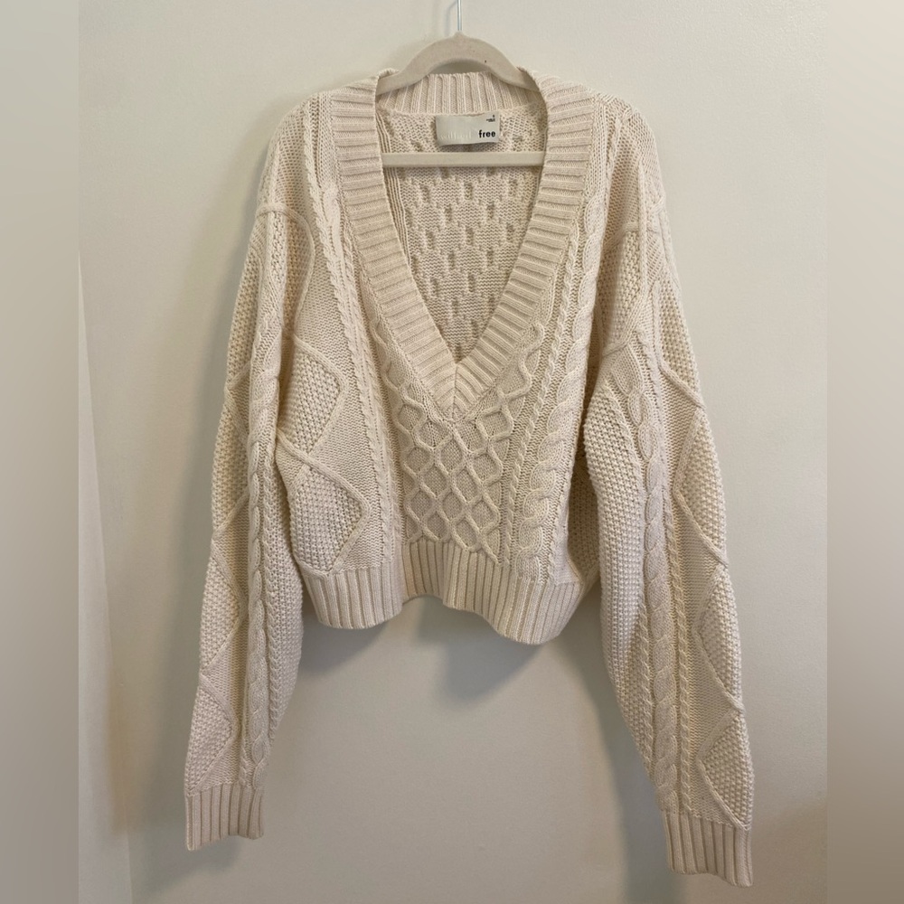 Wilfred Cable Knit Sweater